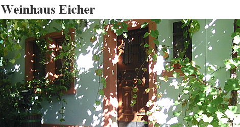 Weinhaus / Weingut Eicher, Alsheim, Rheinhessen